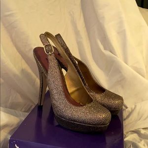 Multi-color Glitter Heels